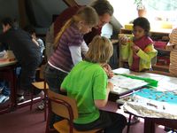Les 2 groep 5 van de Julianaschool